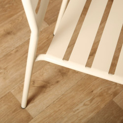 Chaise design en métal style industriel ODILE