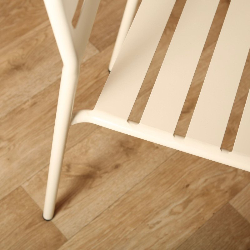 Chaise design en métal style industriel ODILE