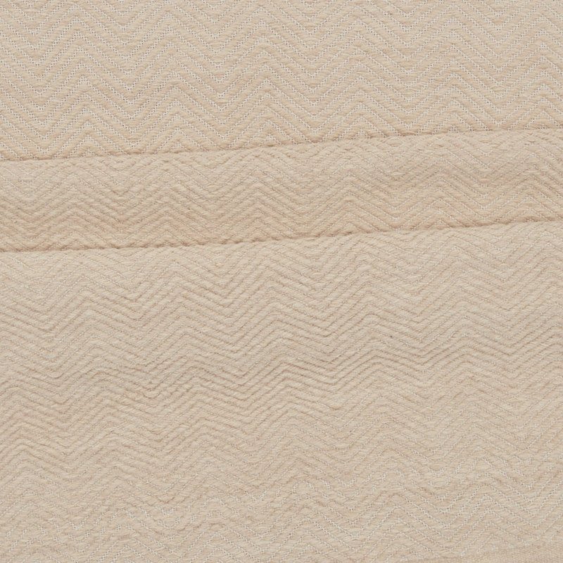 Tapis rectangulaire beige en laine avec franges 350cm AMAURY