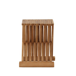 Table d'appoint extérieur design en teck CAMPATA