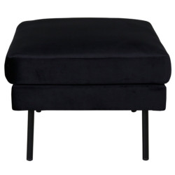 Pouf rectangulaire 85x64cm en tissu MIGUEL