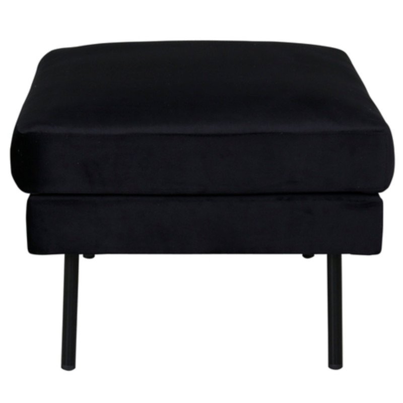 Pouf rectangulaire 85x64cm en tissu MIGUEL
