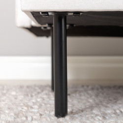 Canapé angle double en tissu SOLAP