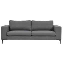 Canapé moderne 3 places en tissu SHABNAM