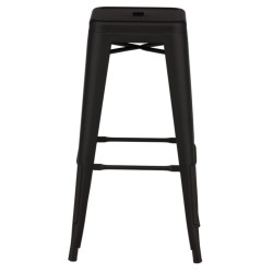 Lot de 4 tabourets minimalistes en métal JIMMA