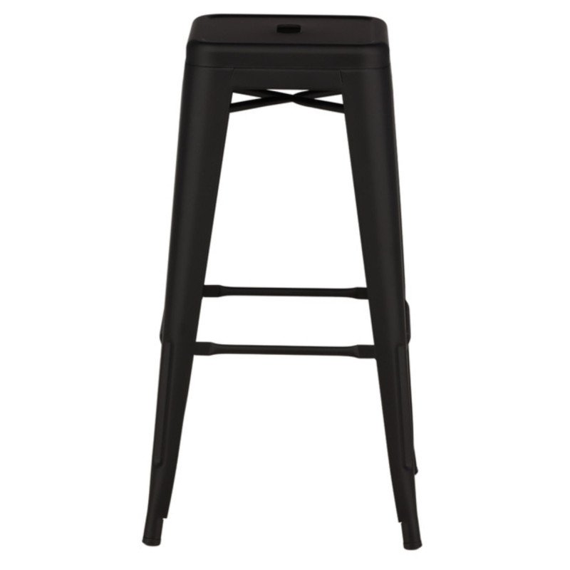 Lot de 4 tabourets minimalistes en métal JIMMA