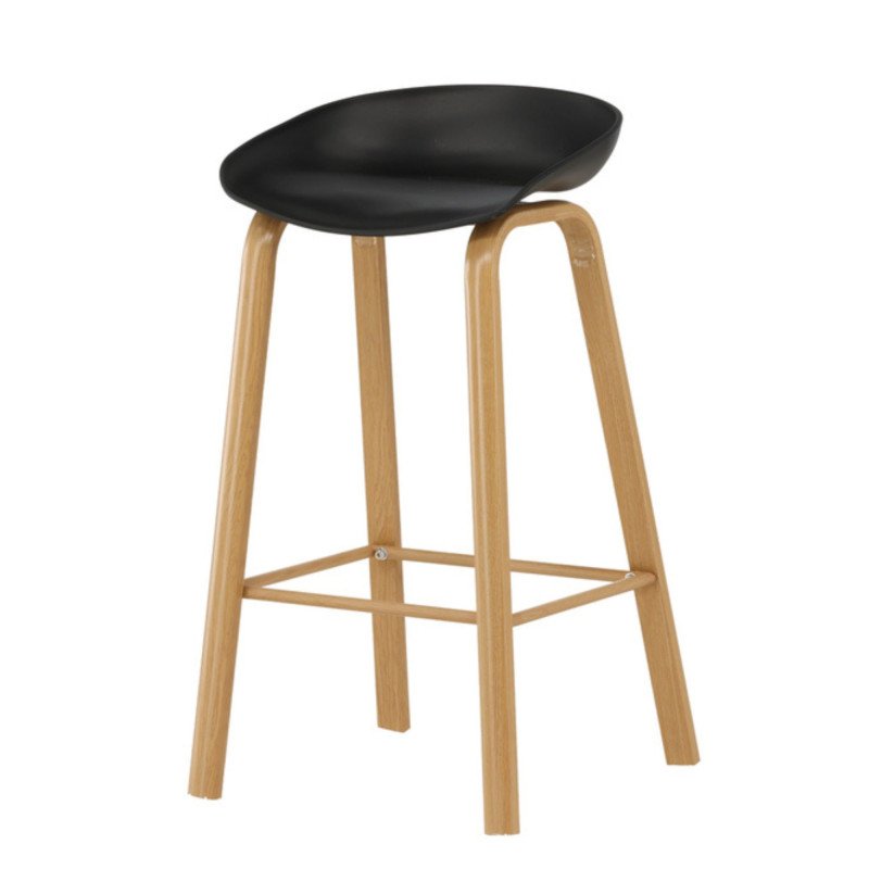 Lot de 2 tabourets de bar en métal DORIANA