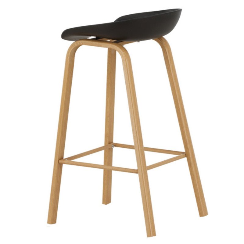 Lot de 2 tabourets de bar en métal DORIANA