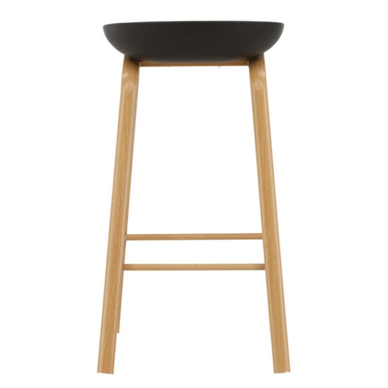 Lot de 2 tabourets de bar en métal DORIANA