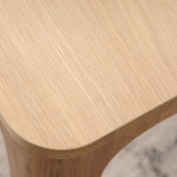 Banc scandinave en bois clair VEGAS