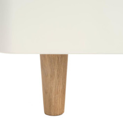 Buffet bas scandinave en bois clair 140 cm VEGAS