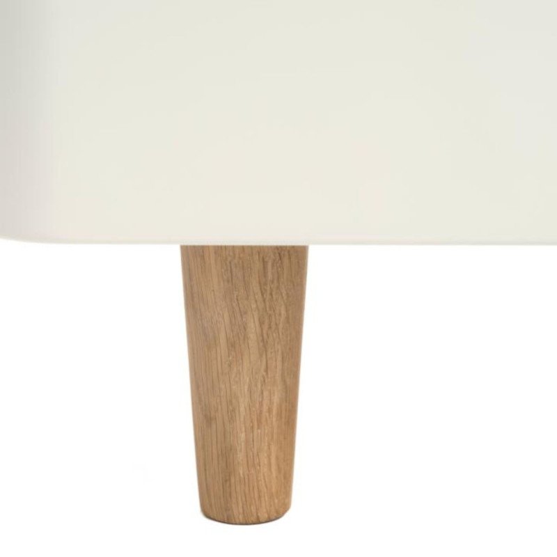 Buffet bas scandinave en bois clair 140 cm VEGAS