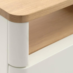 Meuble TV scandinave en bois clair VEGAS