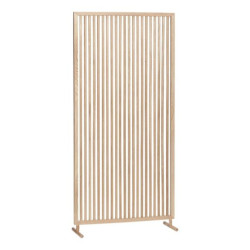 Paravent scandinave en bois clair  IBERTO