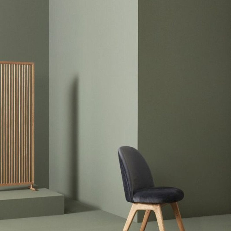 Paravent scandinave en bois clair  IBERTO