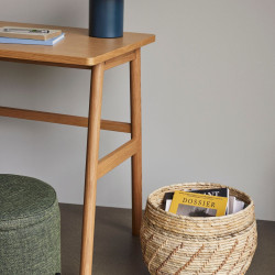 Bureau minimaliste e nbois clair certifié WOODY
