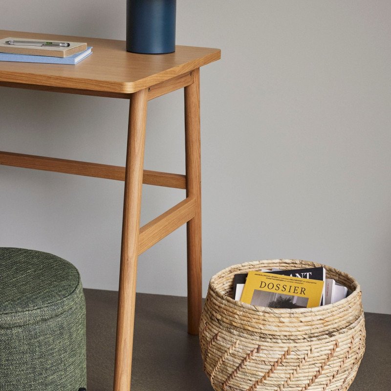 Bureau minimaliste e nbois clair certifié WOODY