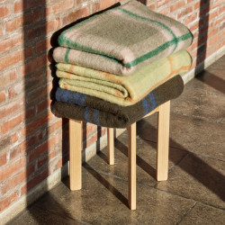 Tabouret rond 4 pieds en bois certifié BANXO