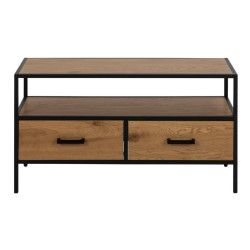 Meuble TV marron effet bois SEAN