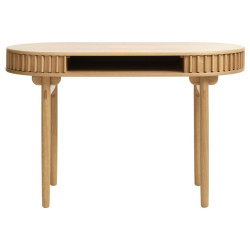 Bureau en bois 60x120 cm de couleur naturel FOFANA