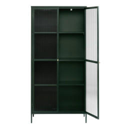 Armoire en verre et en métal 8 carrés 190cm SOHAIB