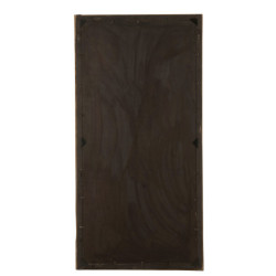 Miroir 176x90cm contour en bois CEDIK