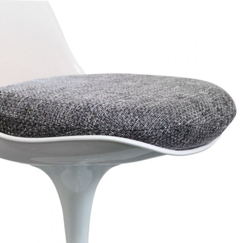 Coussin fauteuil TULIP Saarinen - chiné
