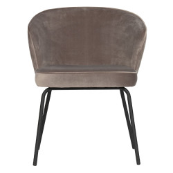 Chaises modernes en velours HASH