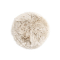 Coussin de chaise en fausse fourrure KALYA