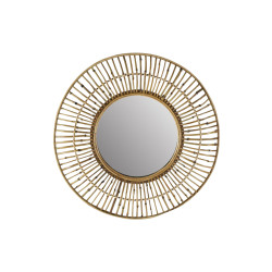 Miroir design bambou 80cm style ethnique BREND
