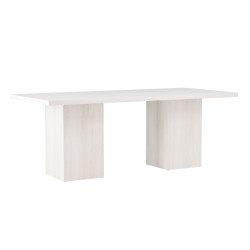 Table salle à manger en bois 200 x 90 cm SYLA