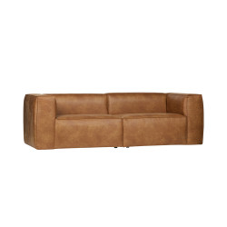 Grand canapé cuir 3,5 places BEAN