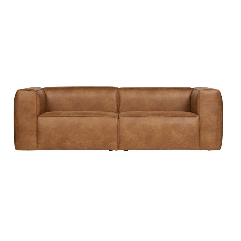 Grand canapé cuir 3,5 places BEAN