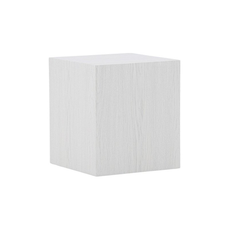Table d'appoint cubique en bois PAUYO