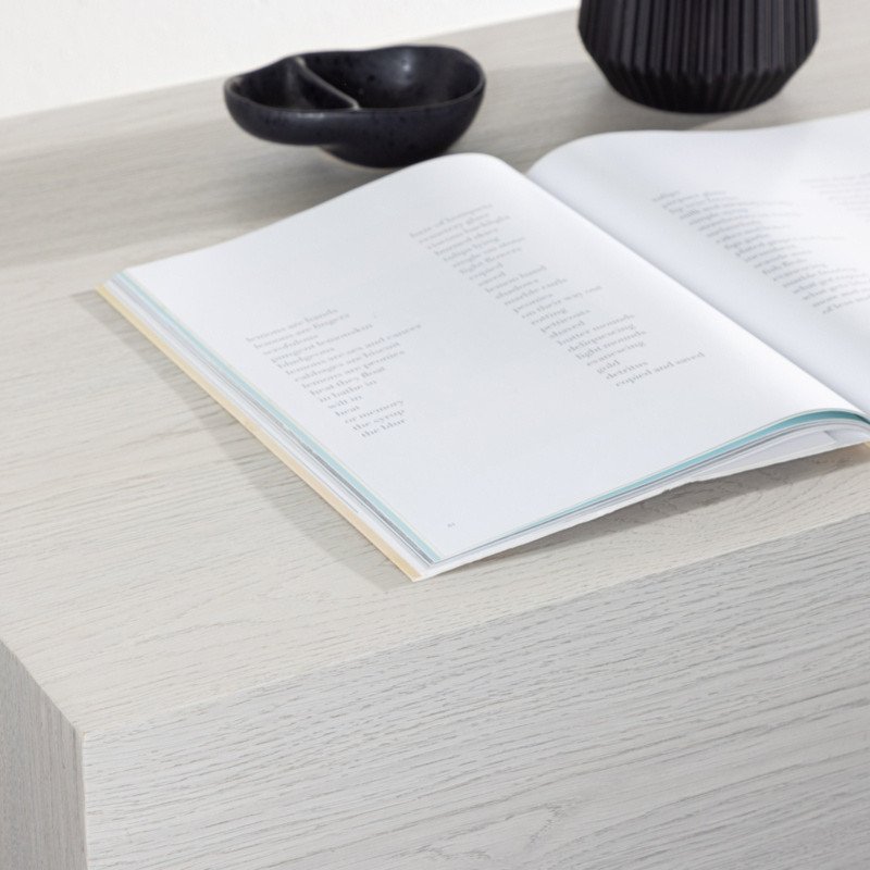 Table d'appoint cubique en bois PAUYO