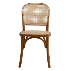 Lot de 2 chaises bistro cannage, 2 couleurs en stock marque Nordal