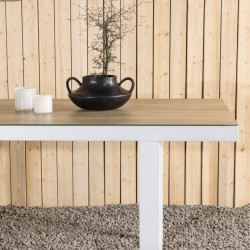 Table à manger d'extérieur en métal MIRTO