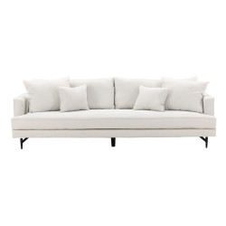 Canapé 3 places moderne beige