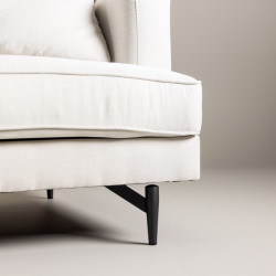Canapé 3 places moderne beige