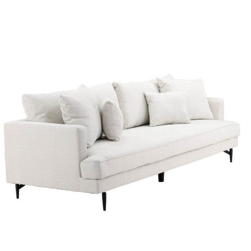 Canapé 3 places moderne beige