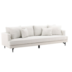 Canapé 3 places moderne beige