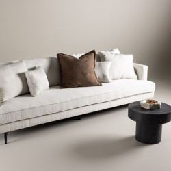 Canapé 3 places moderne beige