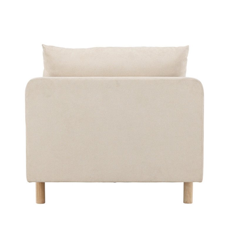 Canapé modulable section droit 152x94 cm