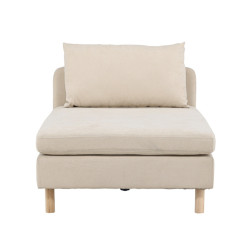 Canapé modulable section droit 152x94 cm