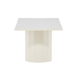 Table basse design en bois beige SANDA
