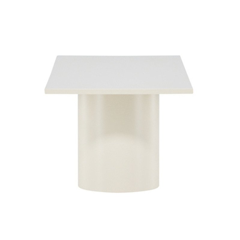 Table basse design en bois beige SANDA