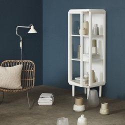 Fauteuil lounge en rotin naturel ZOUMIO by Hubsch