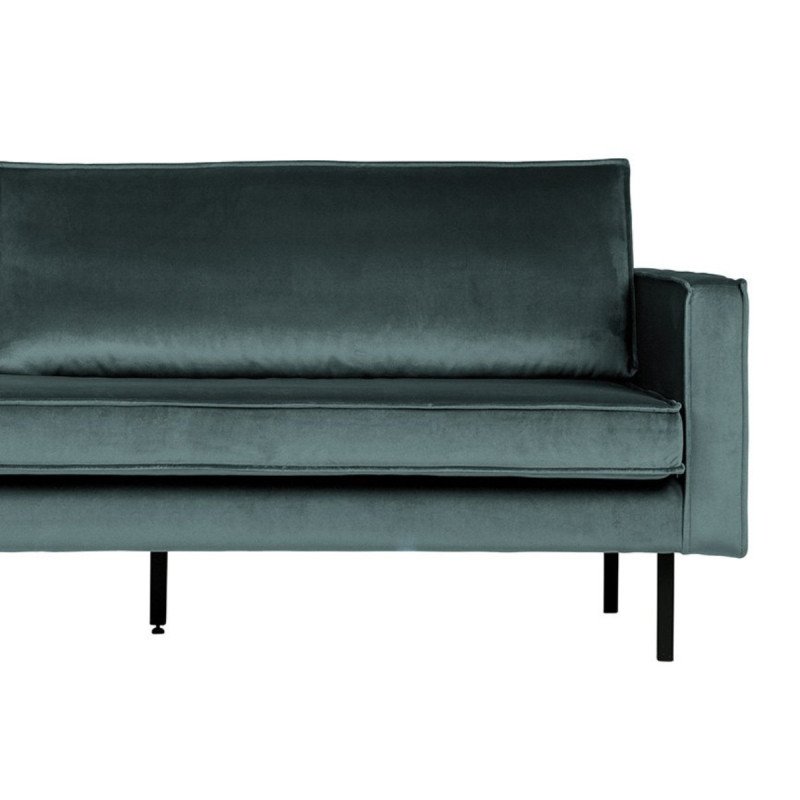 Méridienne 203cm en velours - 15 couleurs - Envoi rapide en Europe