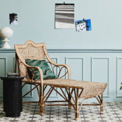 Table d'appoint chic ne marbre noir ANNO, tendance actuelle