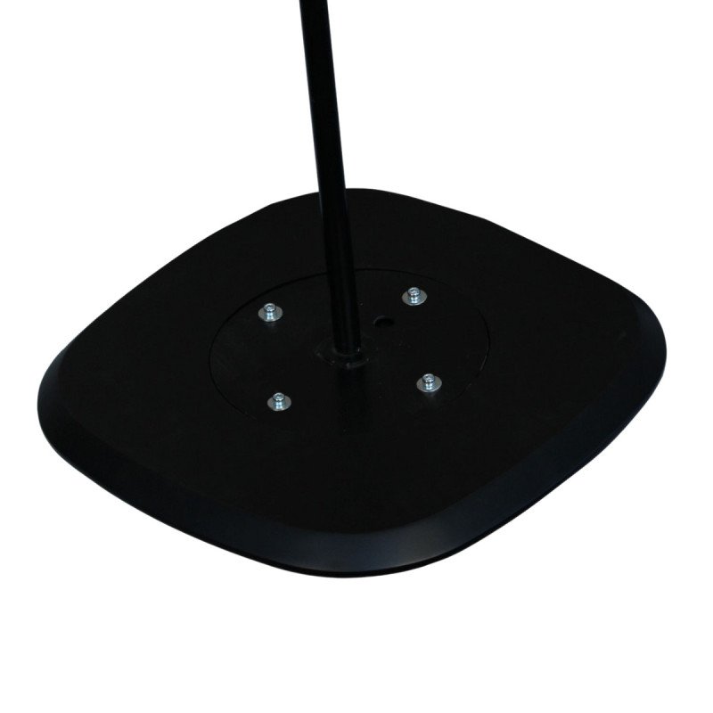 Table d'appoint moderne en métal noir POSEO
